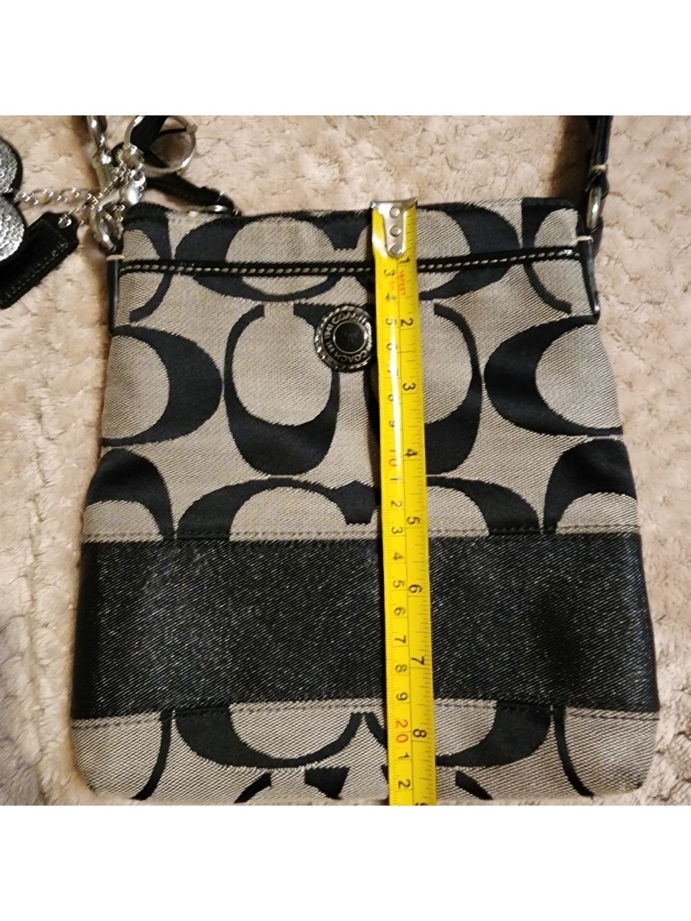 F/S!  Reposhed Bundle Bag Black  and Gray Signature Bag & more! - Picture 10 of 11